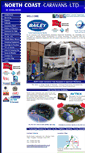 Mobile Screenshot of northcoastcaravans.co.uk